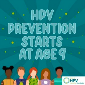 HPV prevention starts at age 9